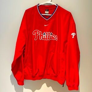 Nike Phillies windbreaker brand new condition men’s large